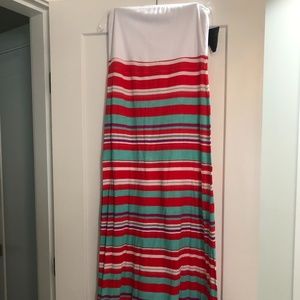 Strapless Beach Cover-Up Dress